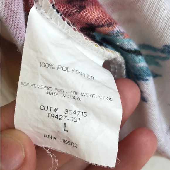 Lush tank top, size L, bright and fun! - Picture 4 of 5